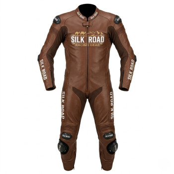 SILK ROAD Custom Made Motorcycle Leather Suit for Men | Handmade
