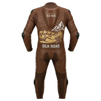 SILK ROAD Custom Made Motorcycle Leather Suit for Men | Handmade