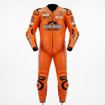 Handmade Men’s Motorcycle Leather Suit | Custom Made by SILK ROAD