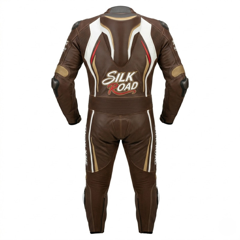 SILK ROAD Bespoke Men’s Motorcycle Leather Suit – Custom Made & Handmade