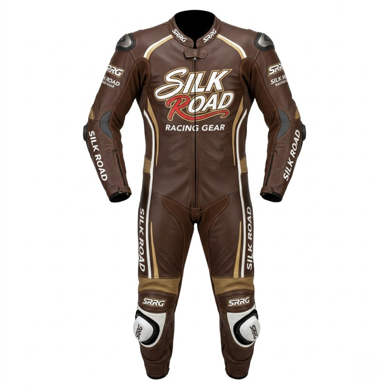 SILK ROAD Bespoke Men’s Motorcycle Leather Suit – Custom Made & Handmade