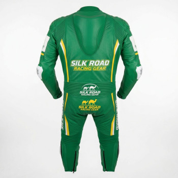 SILK ROAD Artisan Handmade Motorcycle Leather Suit for Men (Custom Made)