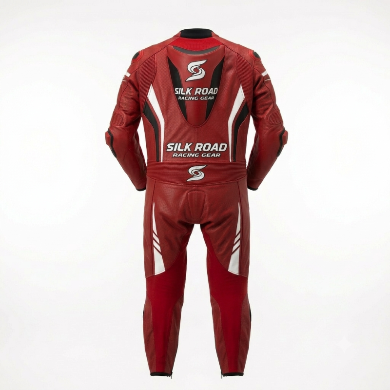 Premium Men’s Motorcycle Leather Suit by SILK ROAD | Handmade & Custom Made