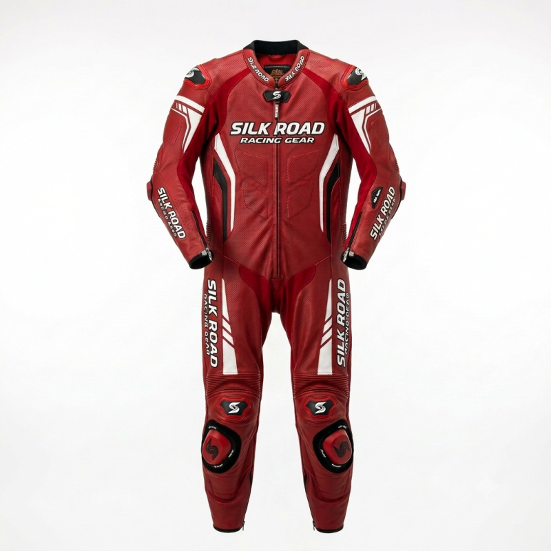 Premium Men’s Motorcycle Leather Suit by SILK ROAD | Handmade & Custom Made