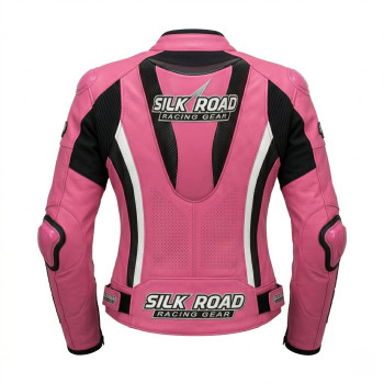 Custom Made Women’s Motorbike Racing Jacket | Genuine Hand-Stitched Leather